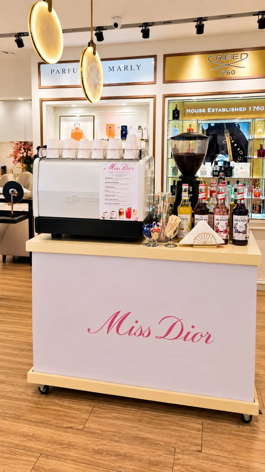 Projeto Miss Dior realizado pela Delicious Drinks